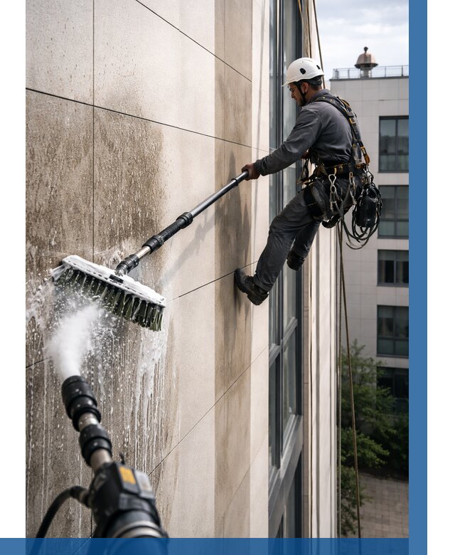 Мойка фасада из керамогранита в Туймазы от 306 р. | ВЫСОТНИК-Тмз