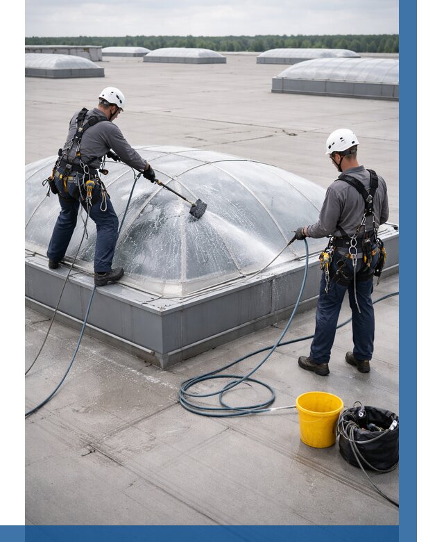 Мойка зенитных фонарей в Туймазы, заказать от 4586 р. | ВЫСОТНИК-Тмз