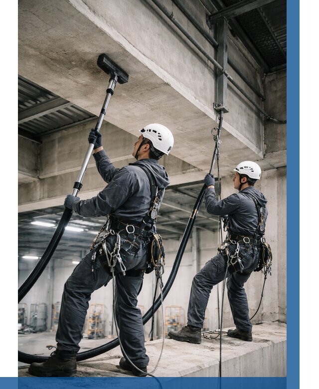 Обеспыливание потолочных конструкций в Туймазы от 255 р. |ВЫСОТНИК-Тмз