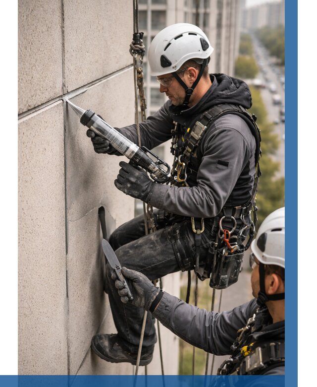 Первичная герметизация швов в Туймазы от 611 р. | ВЫСОТНИК-Тмз