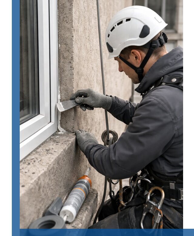 Герметизация монтажных швов окон в Туймазы с гарантией качества