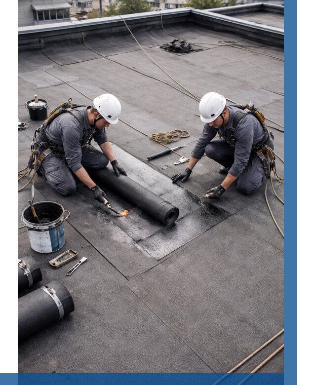 Ремонт мягкой кровли под ключ в Туймазы от 713 р. | ВЫСОТНИК-Тмз