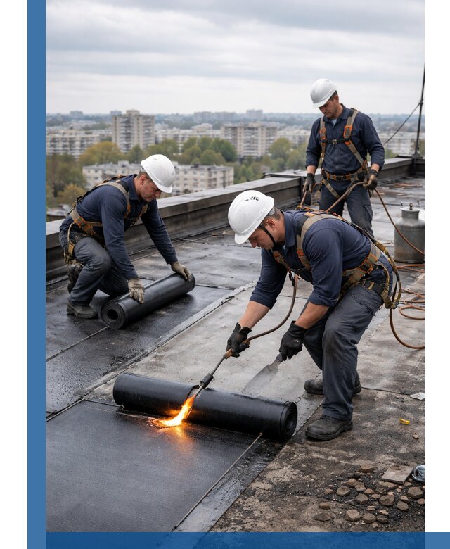 Ремонт наплавляемой кровли в Туймазы качественно и надежно