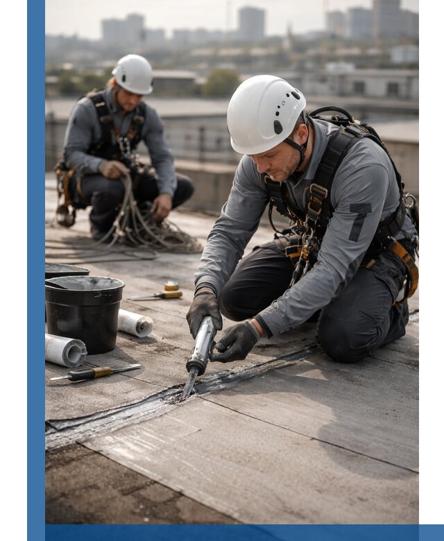 Аварийное и капитальное устранение протечек кровли в Туймазы