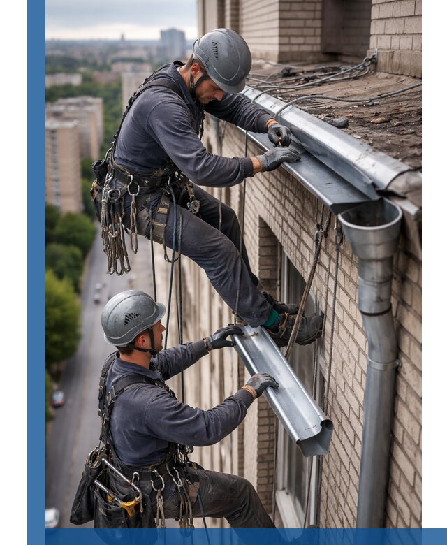 Ремонт водосточных желобов в Туймазы, быстро и качественно