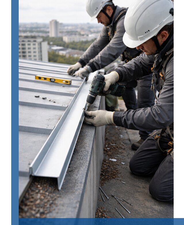 Монтаж капельника на кровле в Туймазы с гарантией качества