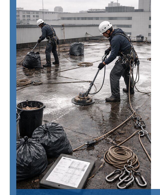 Плановая очистка кровли по графику в Туймазы для безопасности