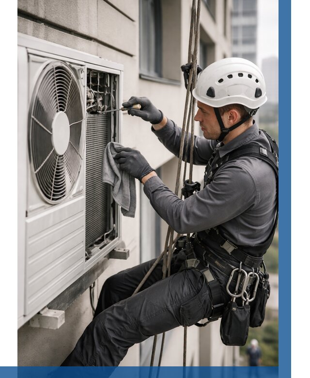 Обслуживание внешнего блока кондиционера в Туймазы от 2751 р.ВЫСОТНИК-Тмз