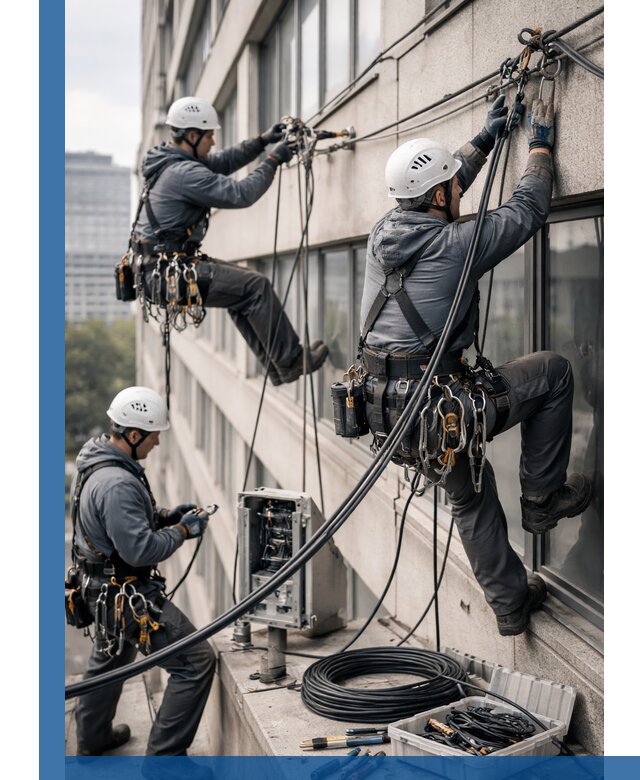 Прокладка оптоволоконного кабеля в Туймазы под ключ с тестированием