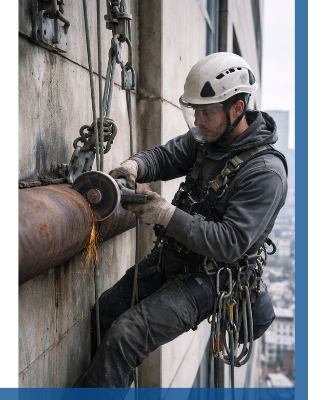 Резка металла на высоте в Туймазы по цене от 4586 р. | ВЫСОТНИК-Тмз