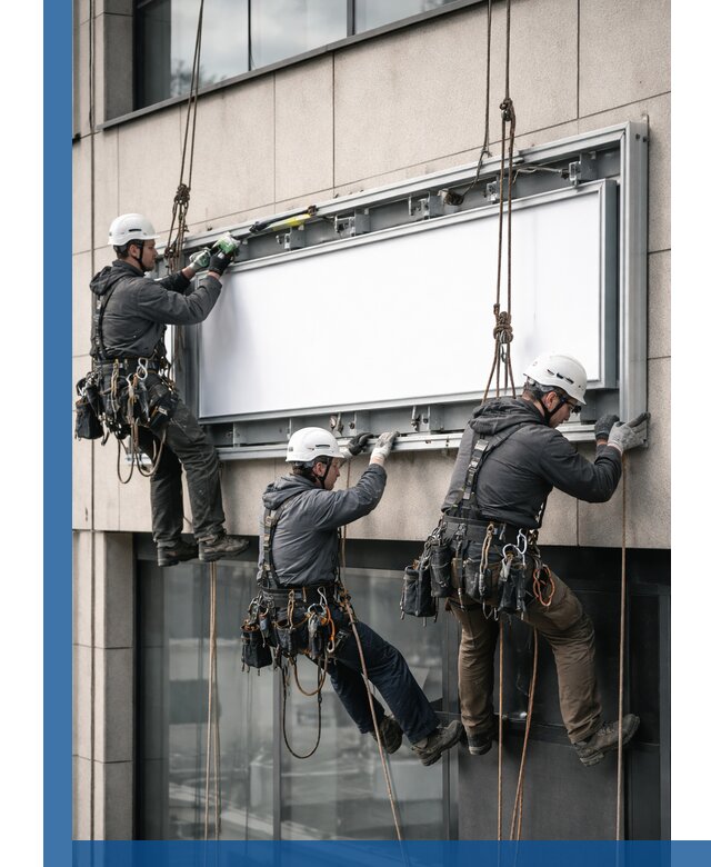 Профессиональный монтаж светового короба под ключ в Туймазы