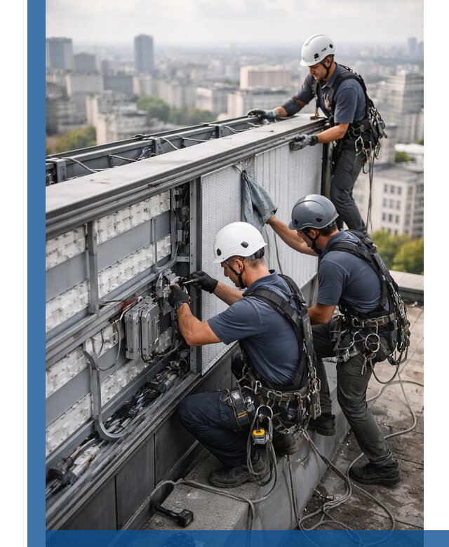 Профессиональное обслуживание крышной рекламы в Туймазы под ключ