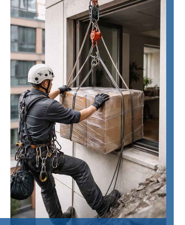 Подъем груза через окно в Туймазы от 4586 р. | ВЫСОТНИК-Тмз