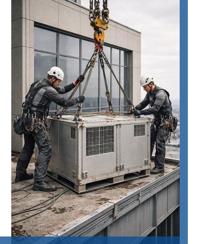 Такелажные работы на высоте в Туймазы от 8152 р. | ВЫСОТНИК-Тмз