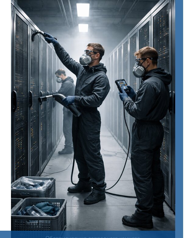 Обеспыливание серверной комнаты в Туймазы от 4586 р. | ВЫСОТНИК-Тмз