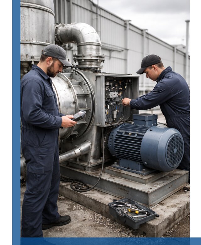Техническое обслуживание промышленного оборудования в Туймазы
