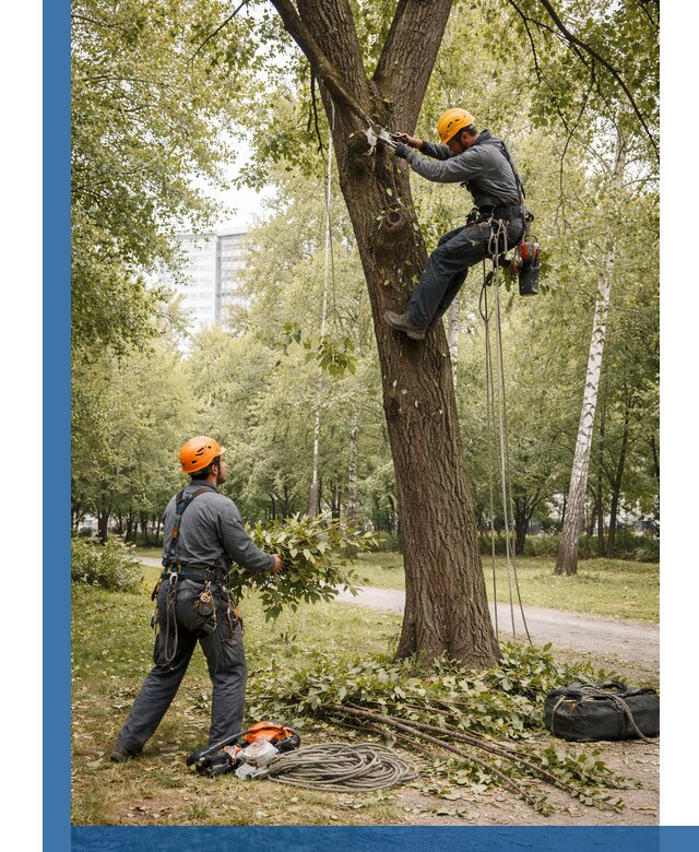 Санитарная обрезка деревьев в Туймазы, профессионально и безопасно