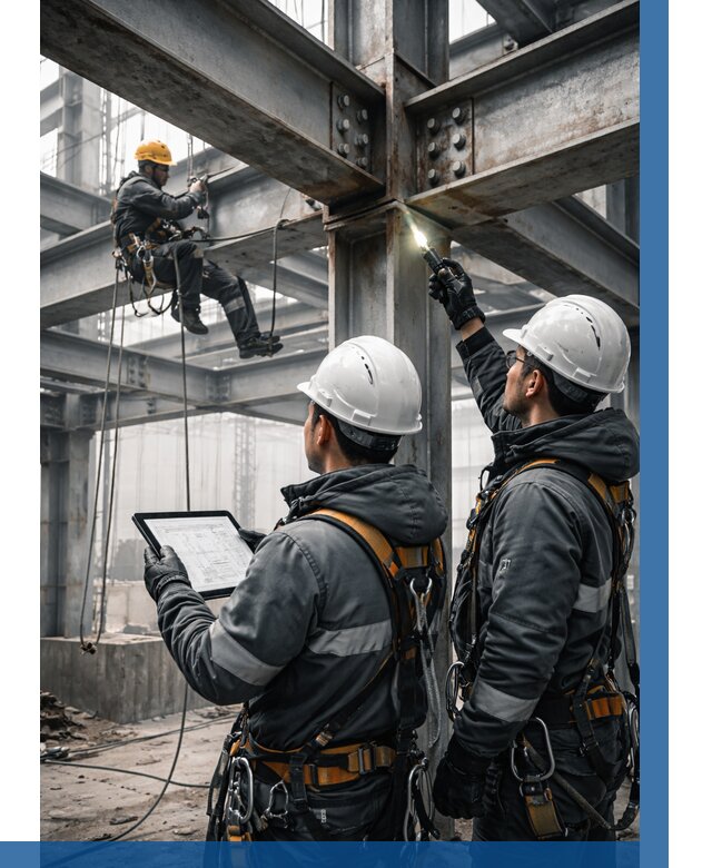 Обследование металлоконструкций в Туймазы от 5605 р. | ВЫСОТНИК-Тмз